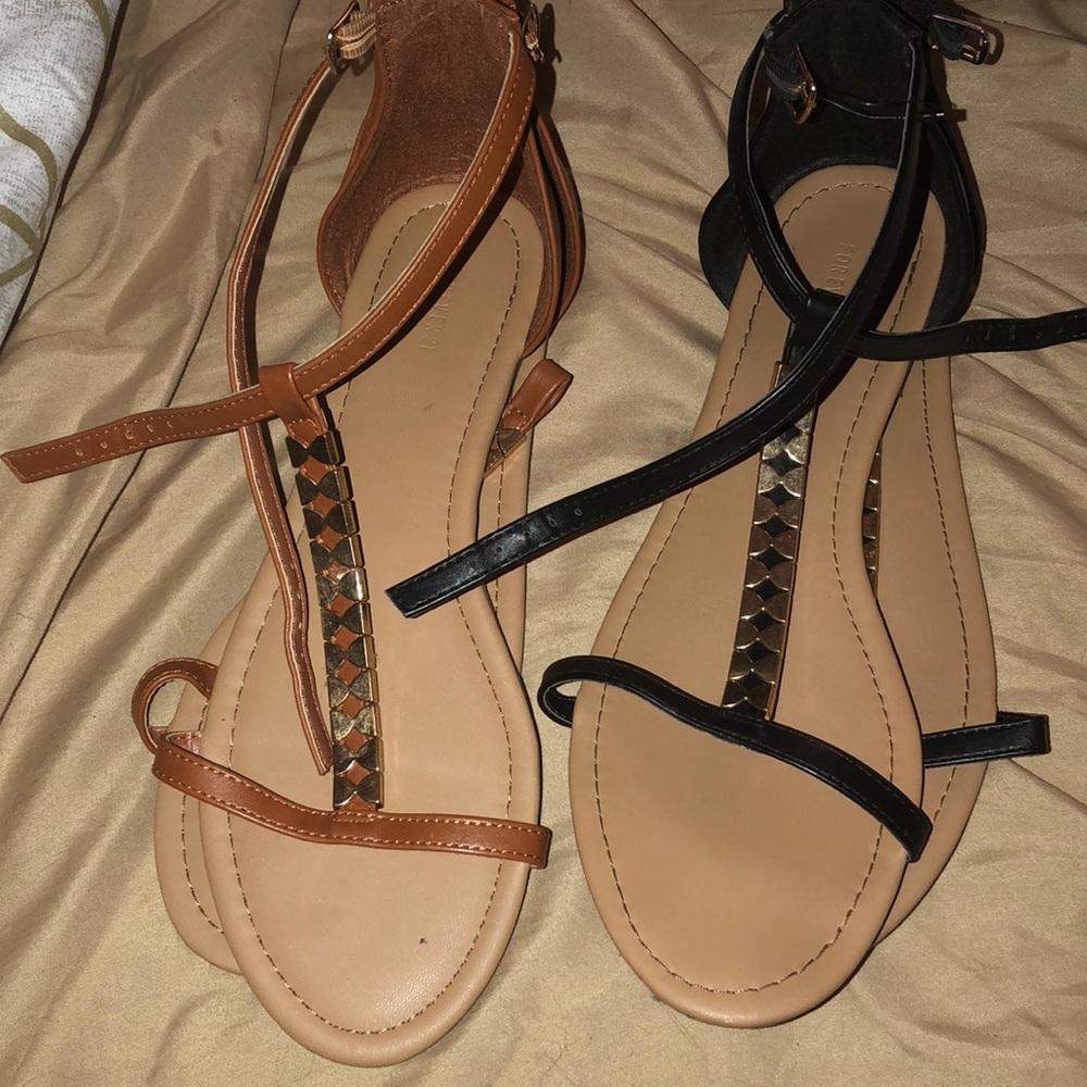 Sandals forever 21